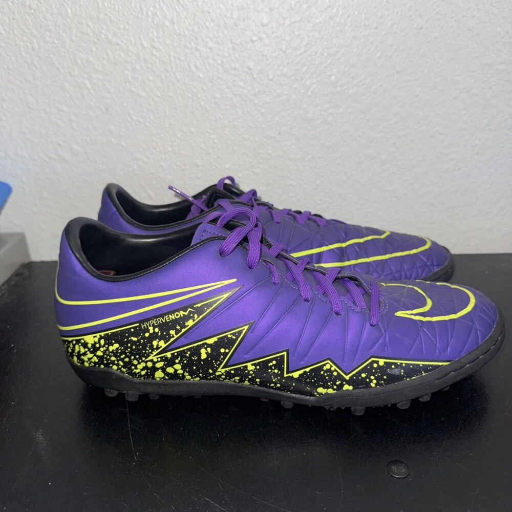 Nike Hypervenom Phelon TF 749899-550 Men's Size 8.5 Turf Indoor Soccer Shoes